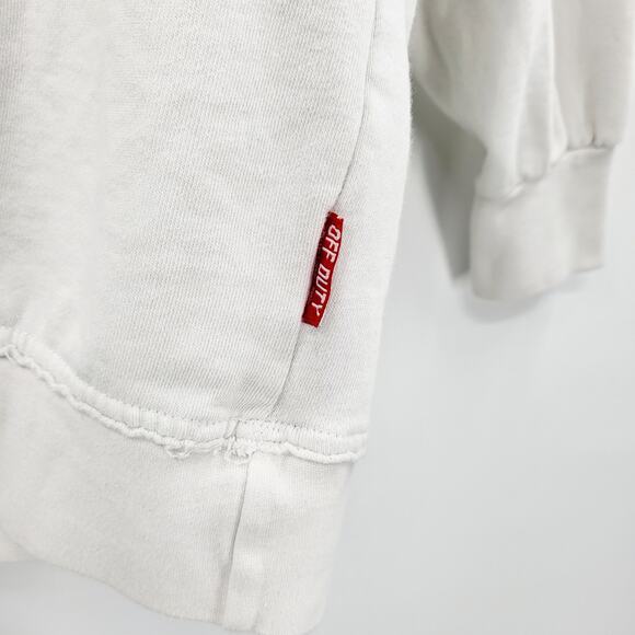 OFF DUTY by The Laundry Room Tie-Dye Long-sleeve Layered Hoodie Sweatshirt Sz XL - Picture 7 of 10